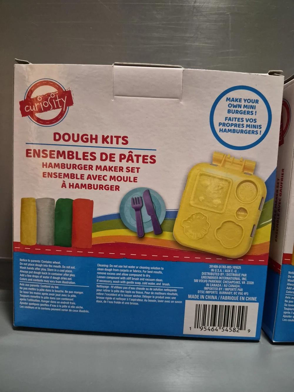 4 Waffle & Burger Dough Kits